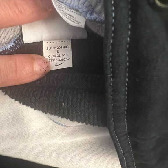 Nike black label Big swoosh multi color women’s comfy sweatpants. Size small. - Picture 4 of 9